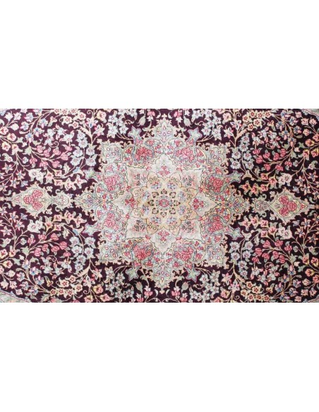 Hand made rug Ghom Silk Persia cm.100x156