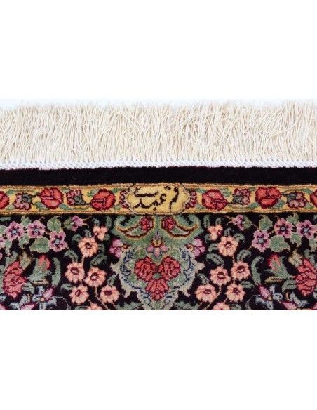Hand made rug Ghom Silk Persia cm.100x156