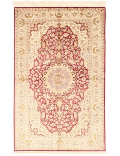 Hand made rug Ghom Silk Persia cm.130x200