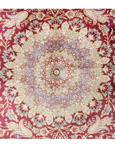 Hand made rug Ghom Silk Persia cm.130x200