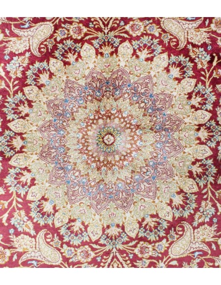 Hand made rug Ghom Silk Persia cm.130x200