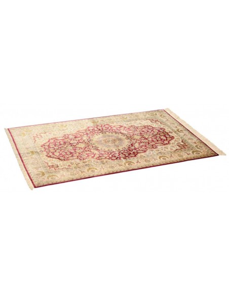 Hand made rug Ghom Silk Persia cm.130x200