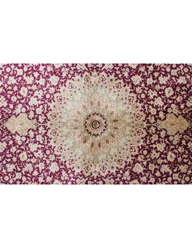 Hand made rug Ghom Silk Persia cm.100x153