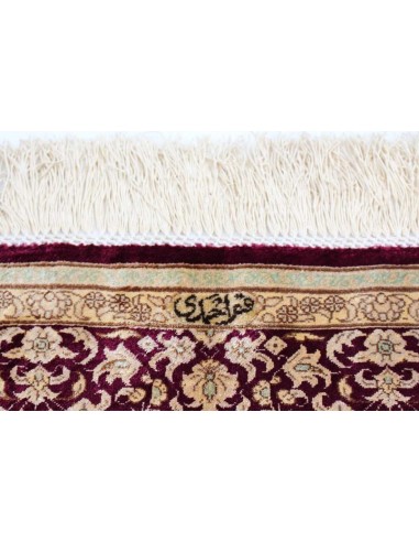Hand made rug Ghom Silk Persia cm.100x153