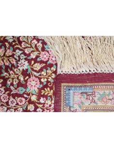 Hand made rug Ghom Silk Persia cm.130x200 2