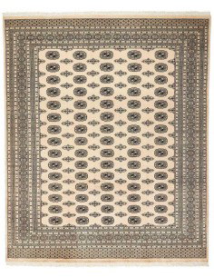 Hand made rug Bukhara fine Pakistan cm.247x300