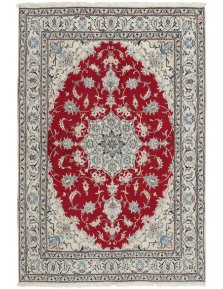 Hand made rug Nain Kashmar Persia cm.168x233