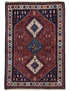 Hand made rug Yalameh Persia cm.106x152