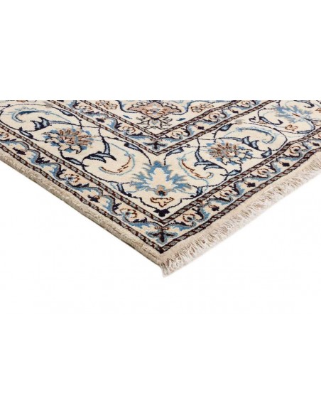 Hand made rug Nain Kashmar Persia cm.200x296