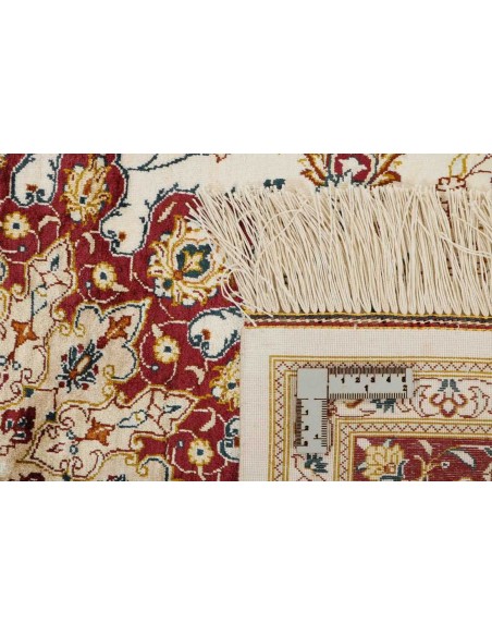 Hand made rug Ghom Silk Persia cm.132x197