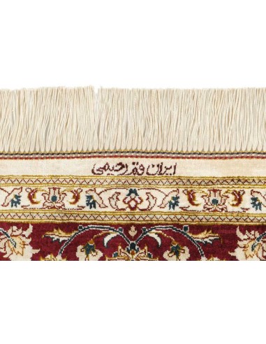 Hand made rug Ghom Silk Persia cm.132x197