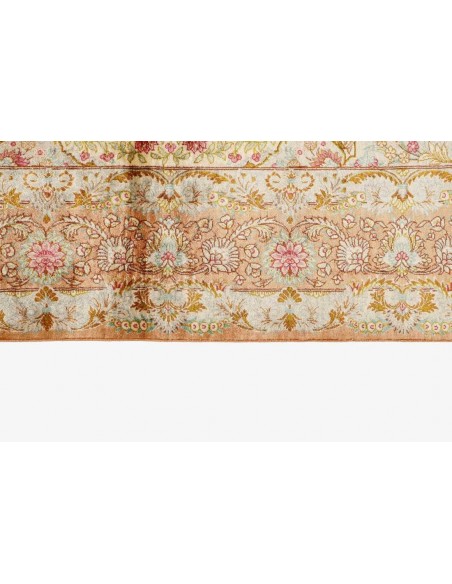 Hand made rug Ghom Silk Persia cm.102x152
