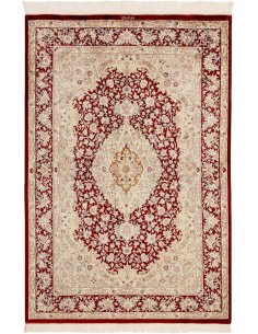 Hand made rug Ghom Silk Persia cm.98x145