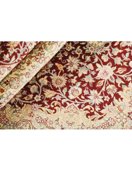 Hand made rug Ghom Silk Persia cm.98x145
