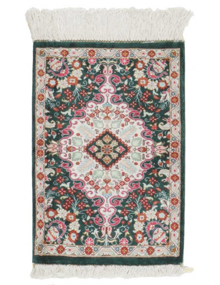 Hand made rug Ghom Silk Persia cm.30x40