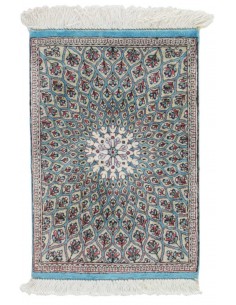 Hand made rug Ghom Silk Persia cm.30x40