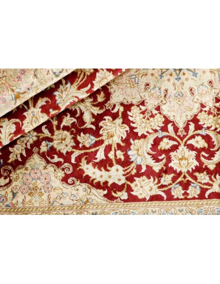 Hand made rug Ghom Silk Persia cm.99x147