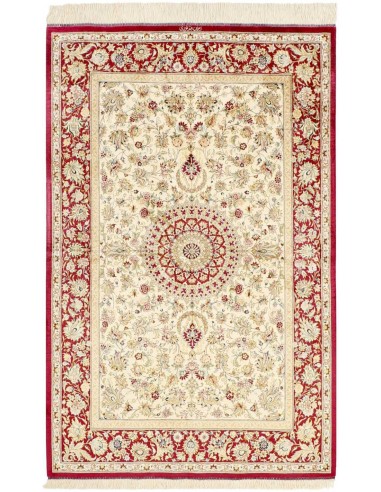 Hand made rug Ghom Silk Persia cm.98x155