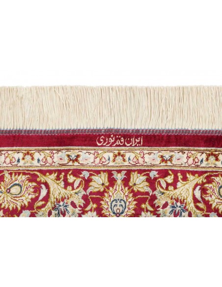 Hand made rug Ghom Silk Persia cm.98x155