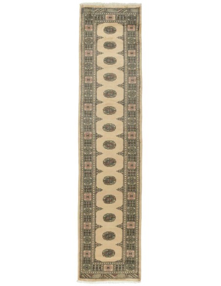 Hand made rug Bukhara fine Pakistan cm.75x346