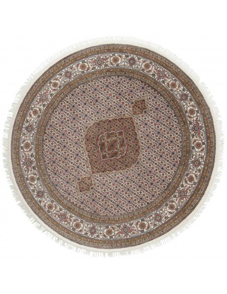 Hand made rug Tabriz Indi India cm.203x203