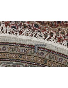 Hand made rug Tabriz Indi India cm.203x203 2