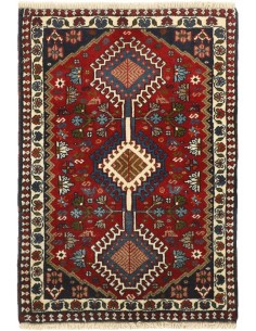 Hand made rug Yalameh Persia cm.61x90