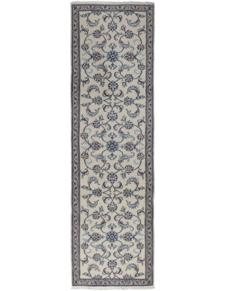 Hand made rug Nain Kashmar Persia cm.80x287
