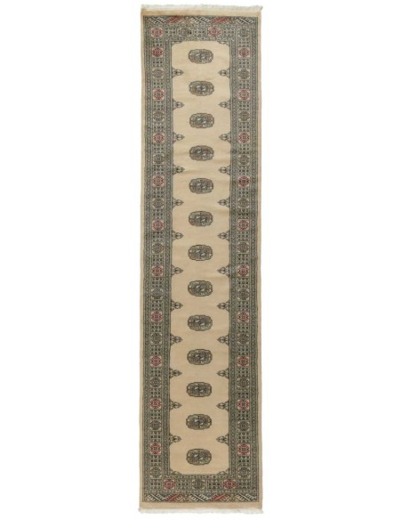 Hand made rug Bukhara fine Pakistan cm.78x345