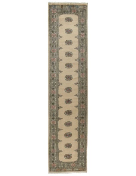 Hand made rug Bukhara extra fine Pakistan cm.77x349