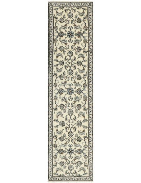 Hand made rug Nain Kashmar Persia cm.76x296