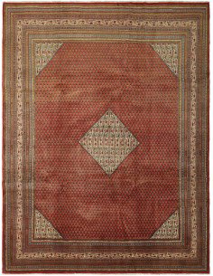 Hand made rug Mir Boteh Persia cm.294x386
