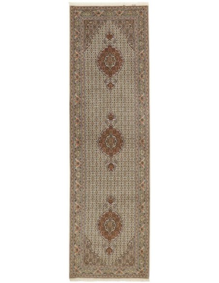 Hand made rug Tabriz 50 Mahi Persia cm.88x300