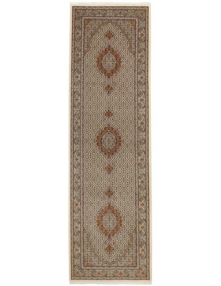 Hand made rug Tabriz 50 Mahi Persia cm.92x302