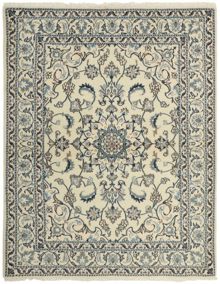 Hand made rug Nain Kashmar Persia cm.153x196