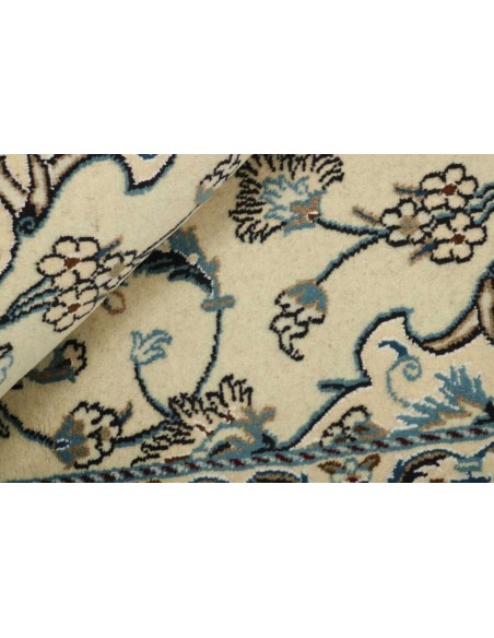 Hand made rug Nain Kashmar Persia cm.153x196