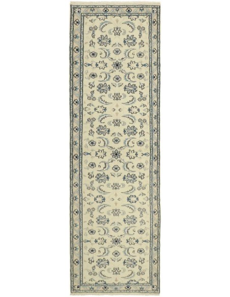 Hand made rug Nain Kashmar Persia cm.85x275