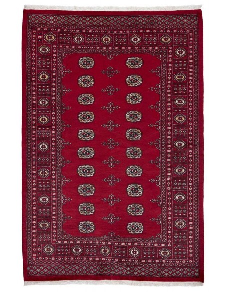 Hand made rug Bukhara fine Pakistan cm.141x209