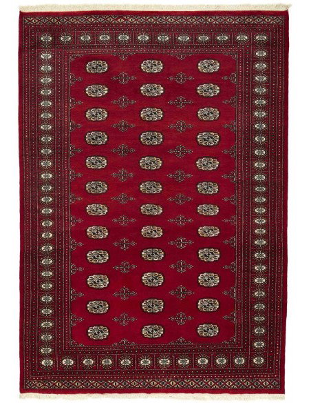 Hand made rug Bukhara fine Pakistan cm.168x240