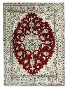 Hand made rug Nain Kashmar Persia cm.164x225