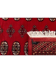 Hand made rug Bukhara fine Pakistan cm.201x291 2