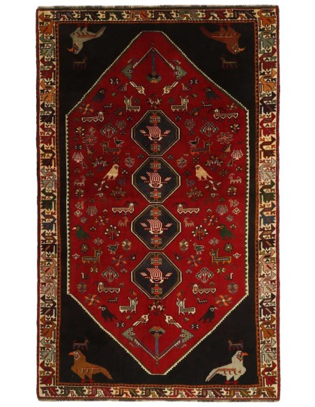 Hand made rug Kashghai Persia cm.165x268