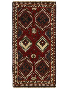 Hand made rug Yalameh Persia cm.56x105