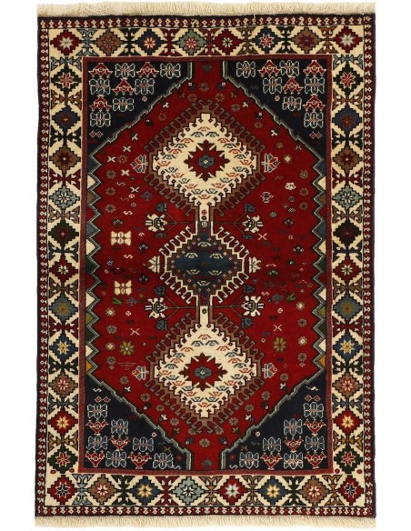 Hand made rug Yalameh Persia cm.100x148
