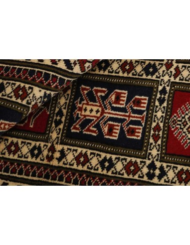 Hand made rug Torkaman Fine Persia cm.87x198