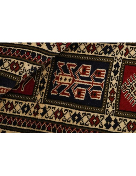 Hand made rug Torkaman Fine Persia cm.87x198