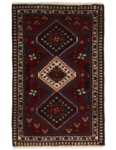 Hand made rug Yalameh Persia cm.59x87
