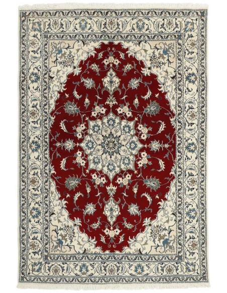 Hand made rug Nain Kashmar Persia cm.164x242