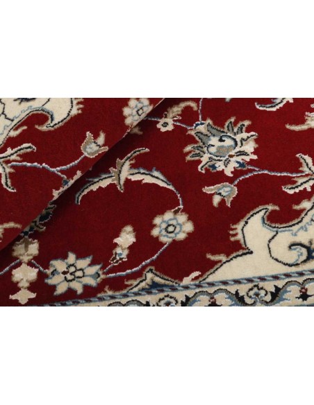Hand made rug Nain Kashmar Persia cm.168x245