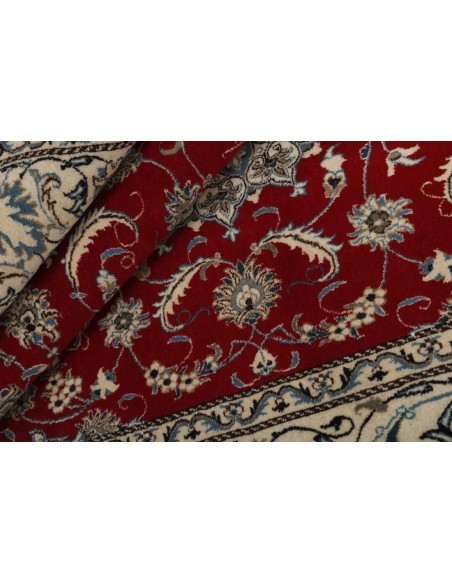 Hand made rug Nain Kashmar Persia cm.193x295